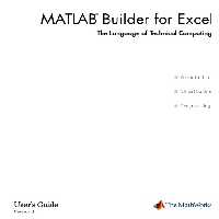 خرید و دانلود نسخه کامل کتاب MATLAB Builder for Excel