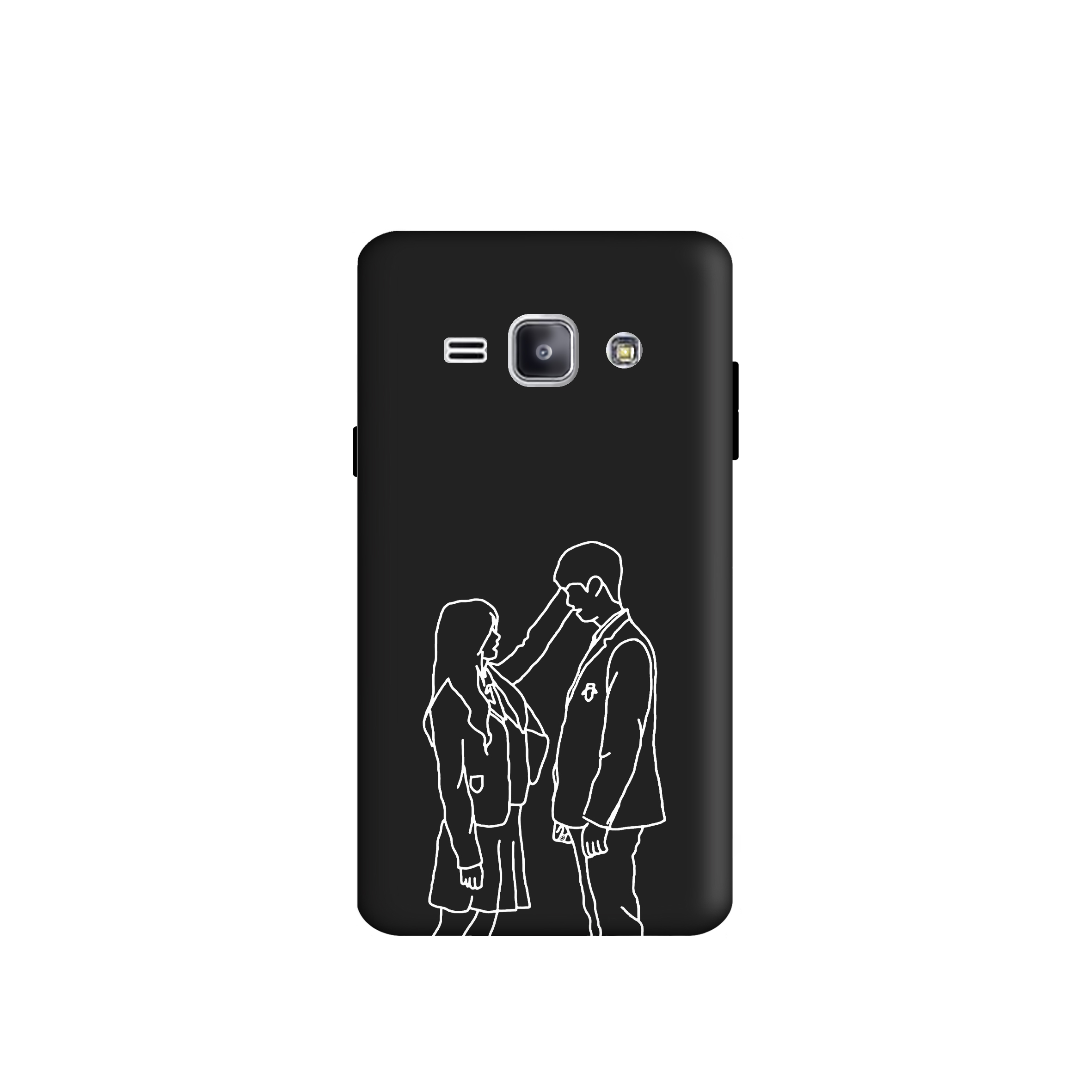 کاور طرح   عاشقانه مینیمال کد y4110 مناسب برای گوشی موبایل سامسونگ  Galaxy j110 / j1 ACE