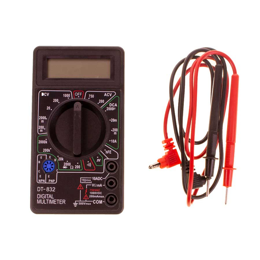 مولتی متر دیجیتال مدل DT-832