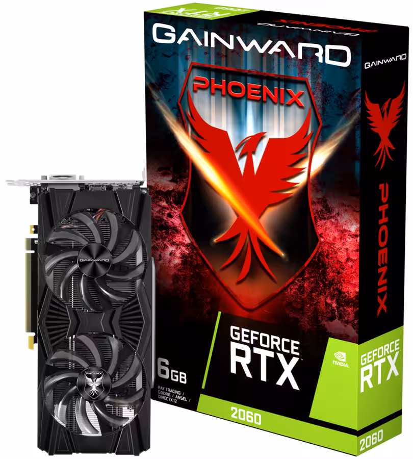 کارت گرافیک گینوارد مدل GeForce RTX 2060 Phoenix با حافظه 6 گیگابایت