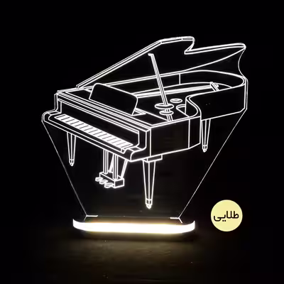چراغ خواب طرح پیانو کد 5048