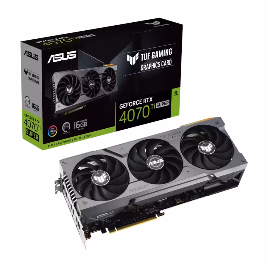 کارت گرافیک ایسوس TUF Gaming GeForce RTX 4070 Ti SUPER 16GB GDDR6X