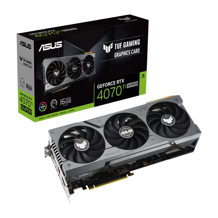 کارت گرافیک ایسوس TUF Gaming GeForce RTX 4070 Ti SUPER 16GB GDDR6X