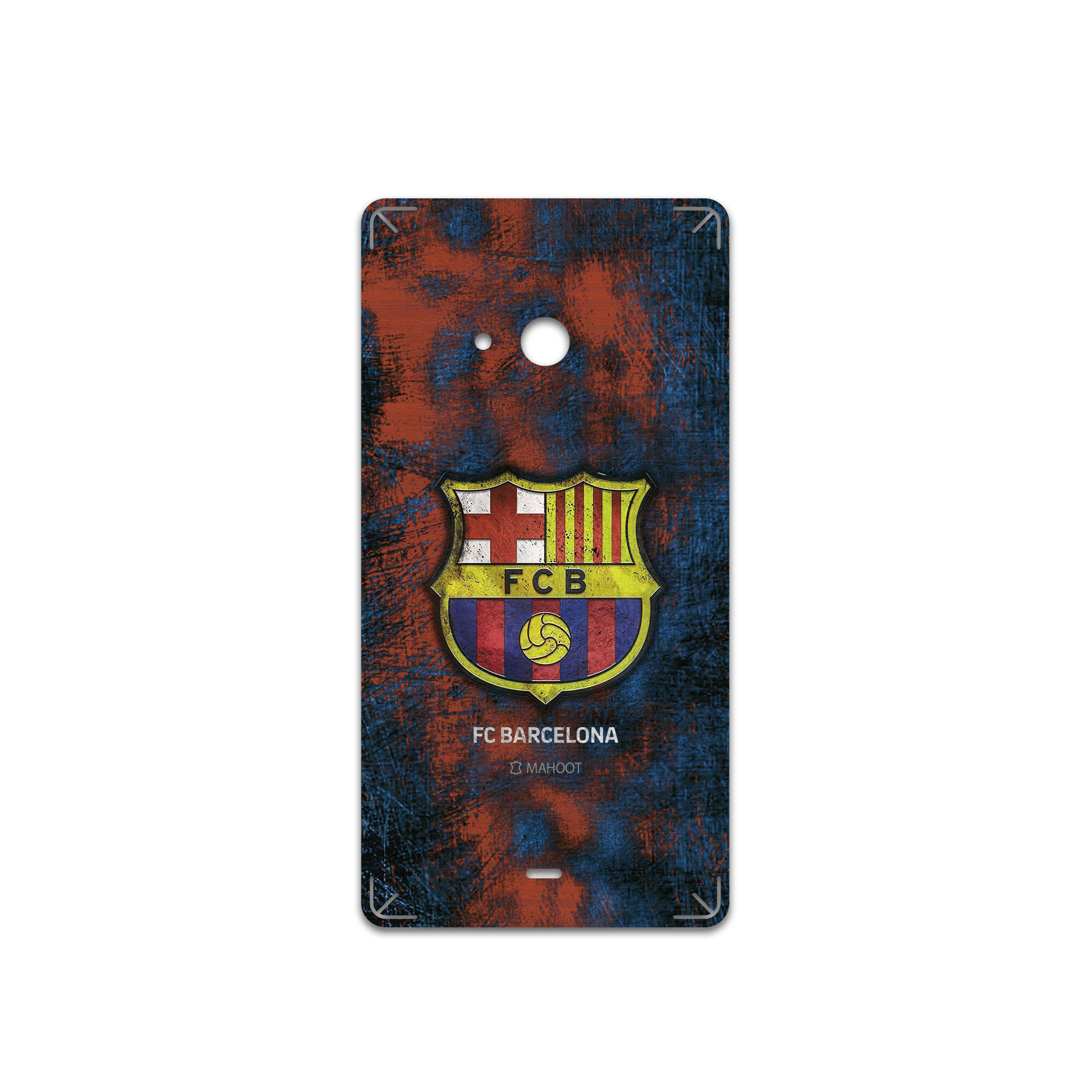 برچسب پوششی ماهوت مدل BARCELONA-FC-2 مناسب برای گوشی موبایل مایکروسافت Lumia 540