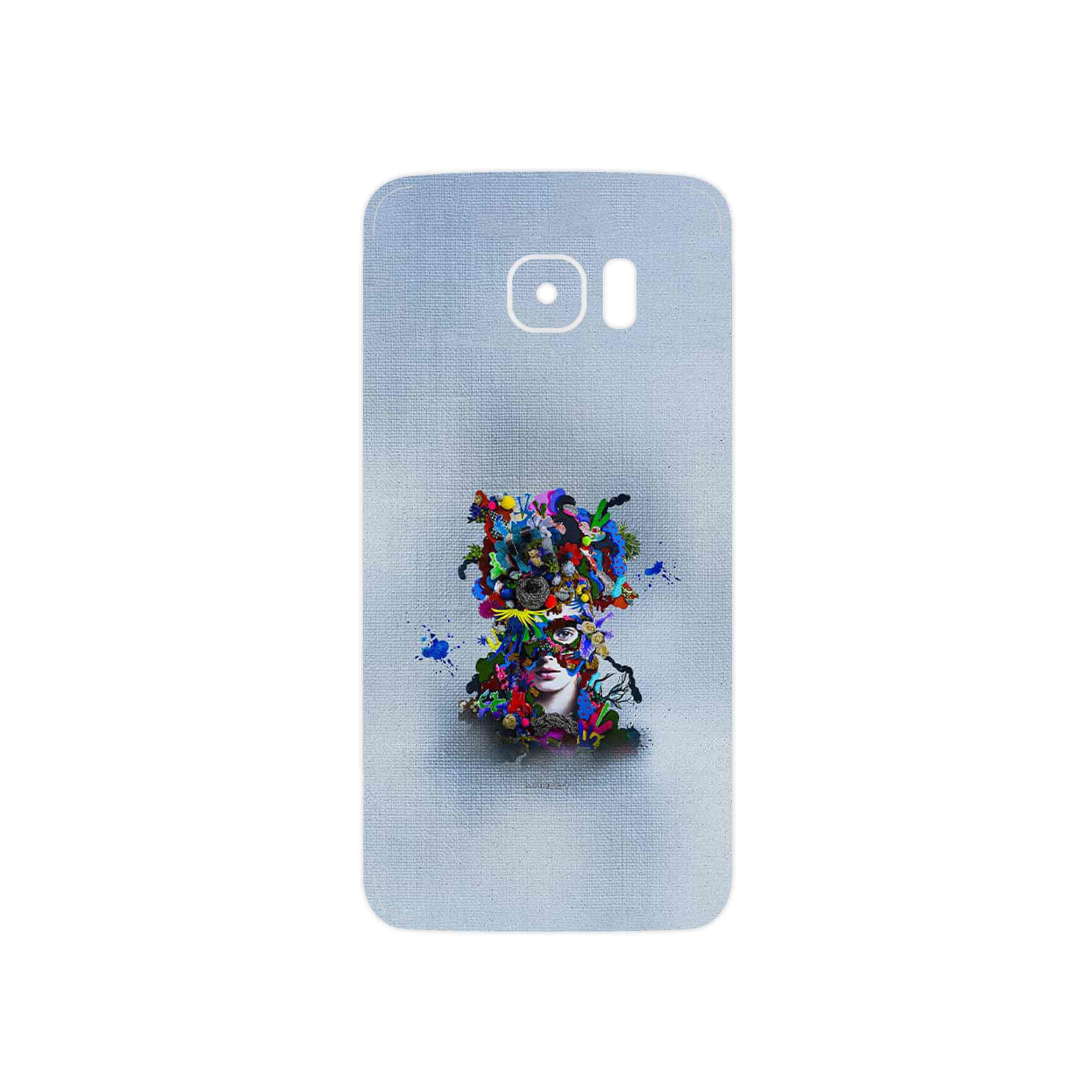 برچسب پوششی ماهوت مدل Collage of surreal Portrait of Women 4 مناسب برای گوشی موبایل سامسونگ Galaxy S7 Edge