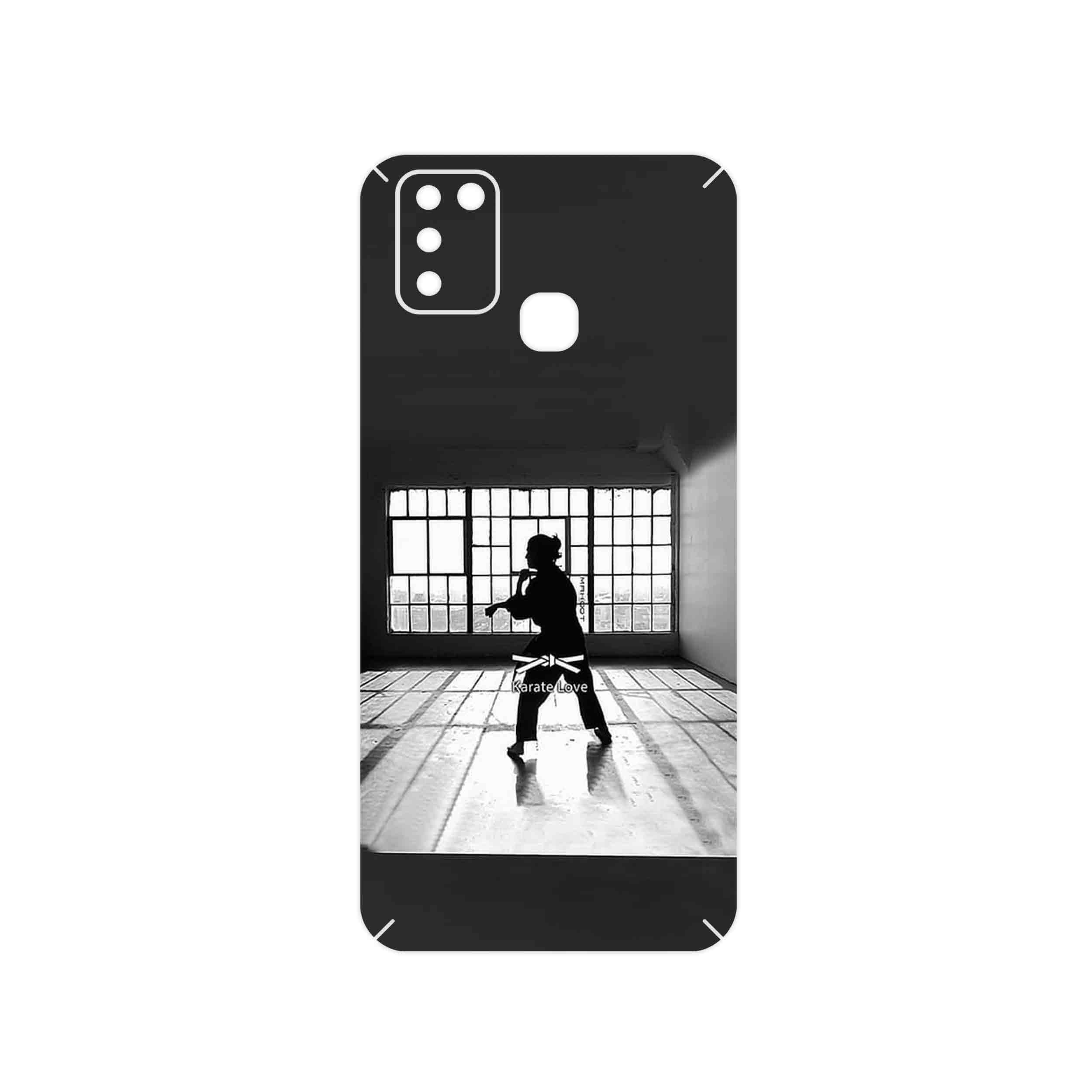 برچسب پوششی ماهوت مدل Karate مناسب برای گوشی موبایل اینفینیکس Smart 6 X657B