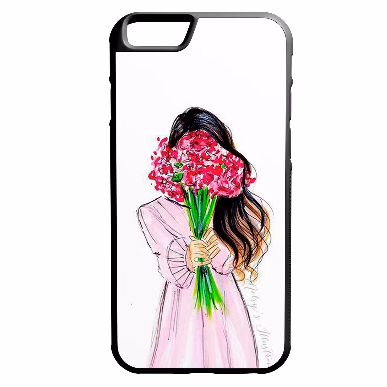 کاور طرح دخترانه کد 10102 مناسب برای گوشی موبایل اپل iphone 6/6s