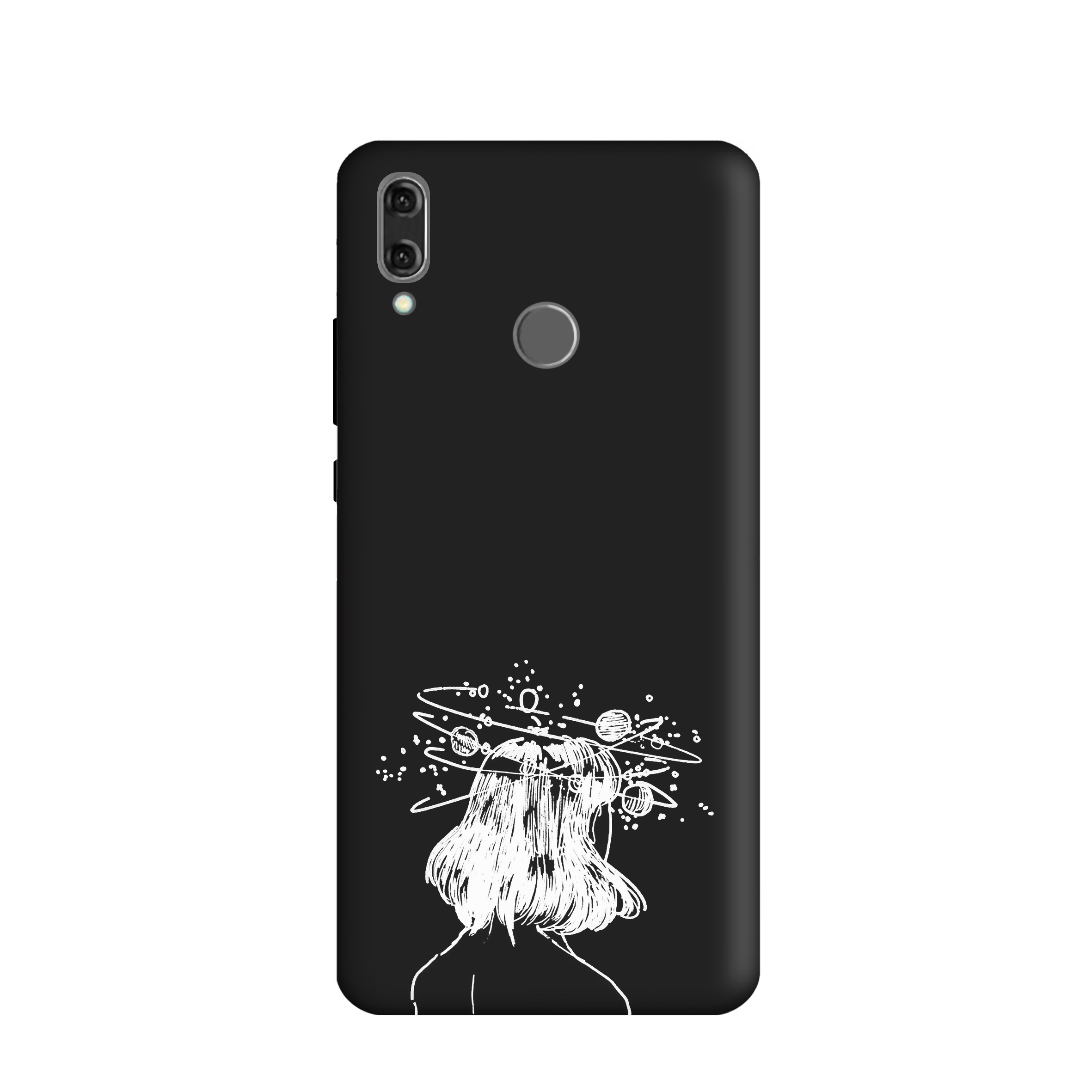 کاور طرح دخترانه مینیمال کد u4056 مناسب برای گوشی موبایل هوآوی Y9 2019