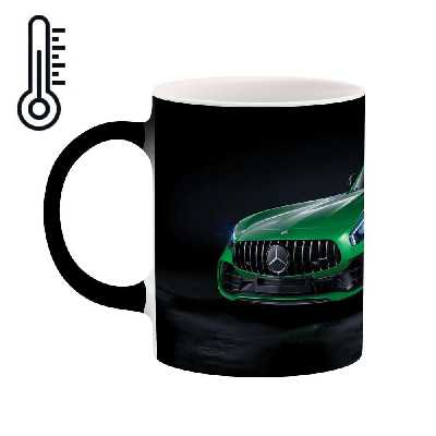 ماگ حرارتی طرح ماشین BENZ مدل mgph10217