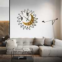 ساعت دیواری طرح خورشید مدل MC02545