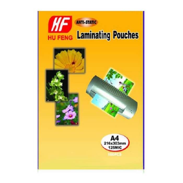 طلق پرس 125 میکرون براق HF سایز A4