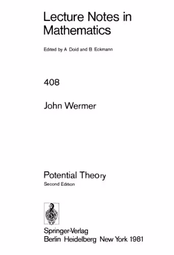 خرید و دانلود نسخه کامل کتاب Potential Theory
