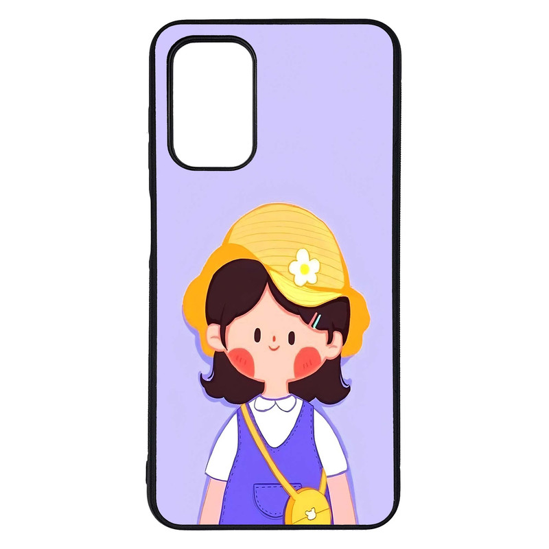 کاور طرح دختر کد G-076 مناسب برای گوشی موبایل سامسونگ Galaxy A13 4G | دیجی قاب دونی