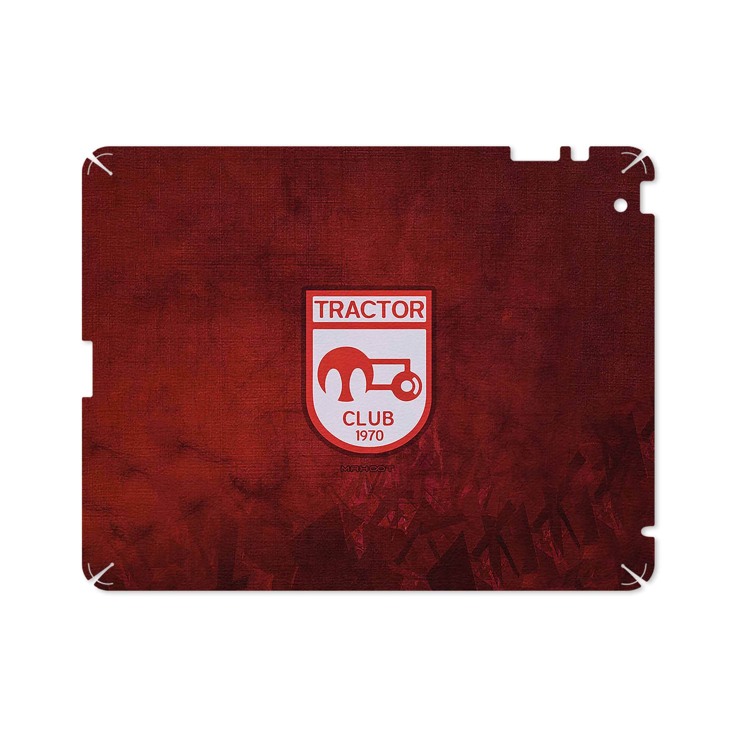 برچسب پوششی ماهوت مدل Tractor مناسب برای تبلت اپل iPad 2 2011 A1395