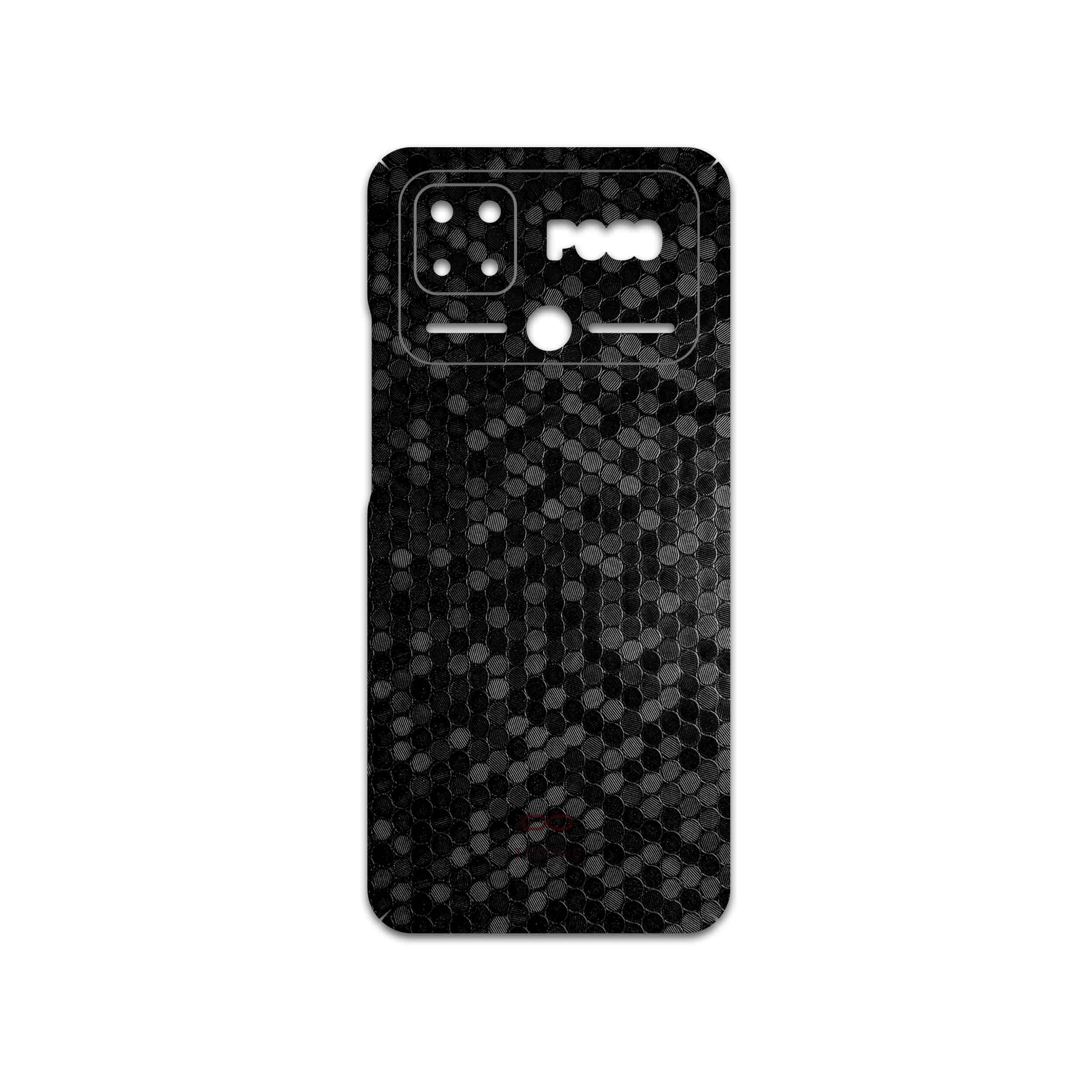 برچسب پوششی ماهوت مدل Honey-Comb-Circle مناسب برای گوشی موبایل شیائومی Poco C40