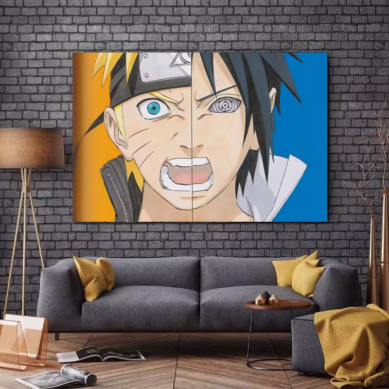 تابلو شاسی طرح انیمه مدل Naruto کد A149 | دنیای قاب
