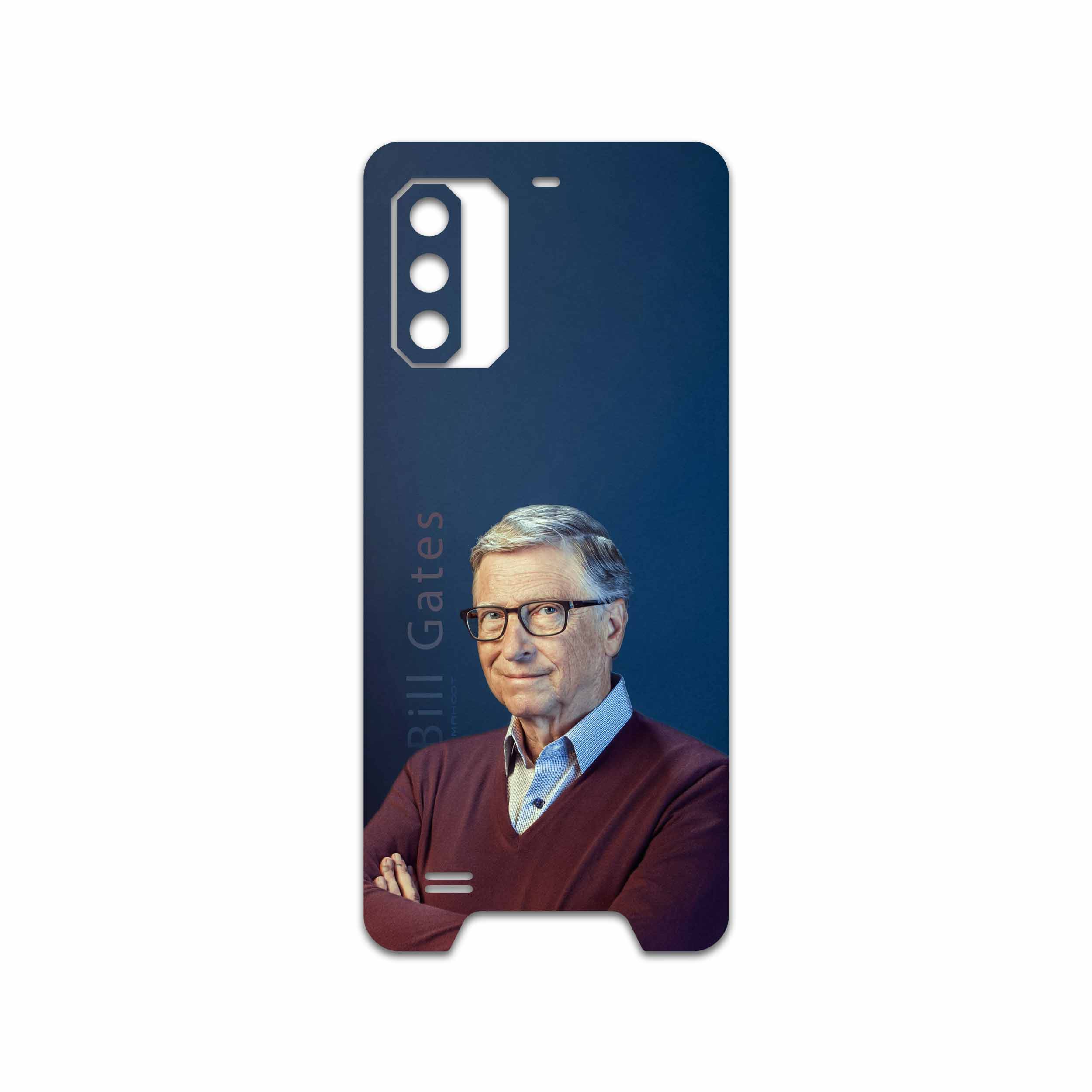 برچسب پوششی ماهوت مدل Bill Gates مناسب برای گوشی موبایل یولفون Armor 7