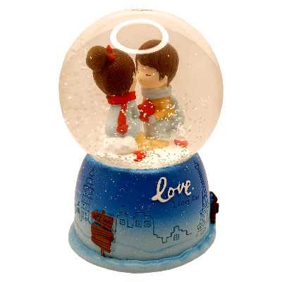 گوی موزیکال مدل پمپی Love طرح عشق و شادی کد PB4022