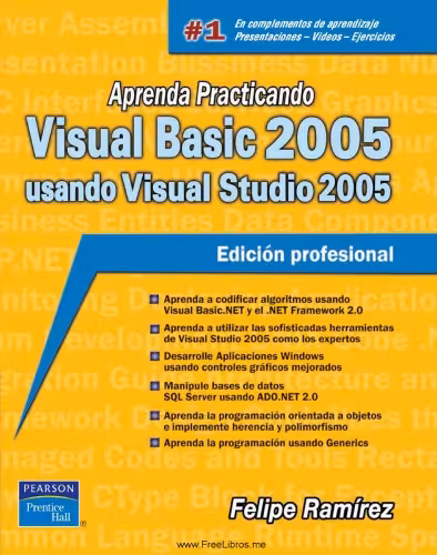 خرید و دانلود نسخه کامل کتاب Aprenda practicando visual basic 2005 usando visual studio 2005