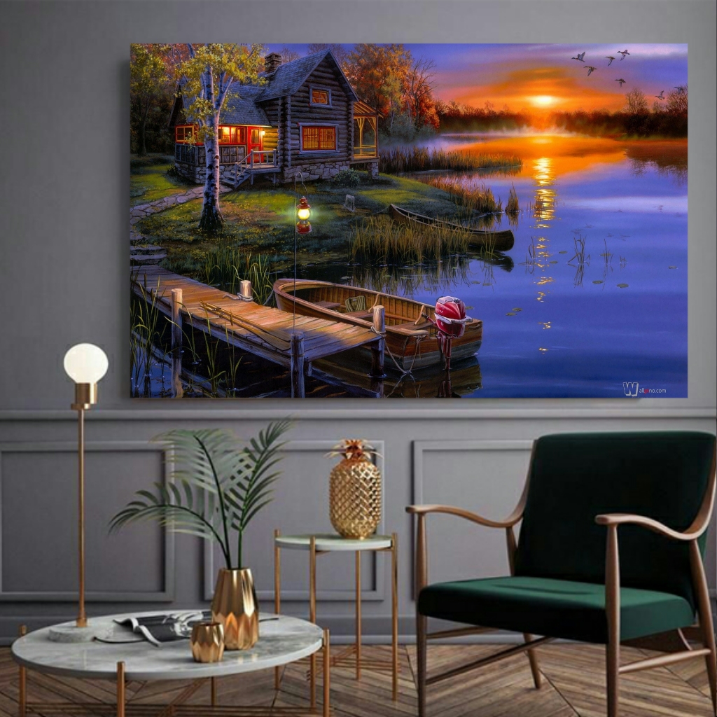  تابلو بوم طرح هنر کلاسیک مدل SDB314