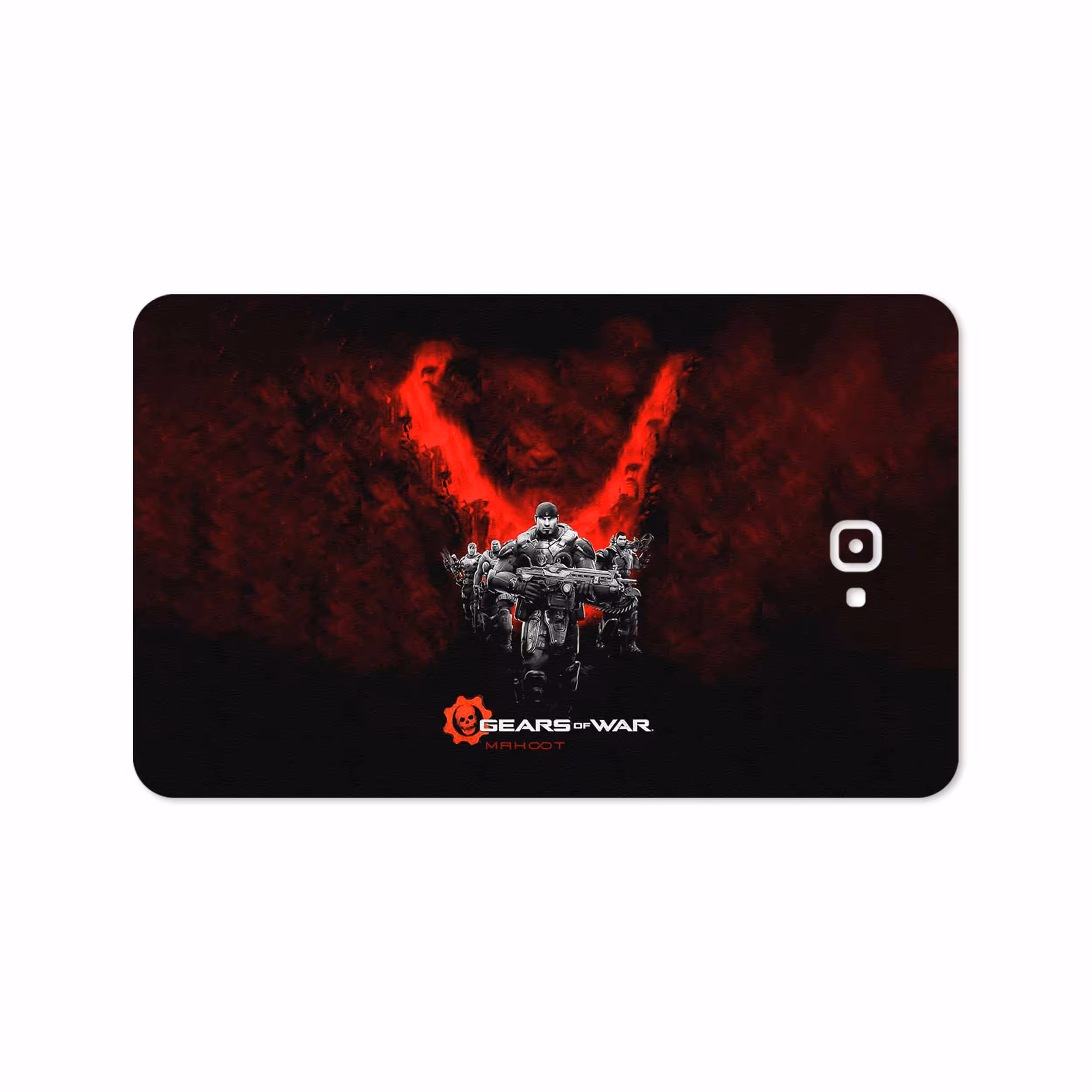 برچسب پوششی ماهوت مدل Gears-Of-War-Game مناسب برای تبلت سامسونگ Galaxy Tab A 10.1 2016 T580