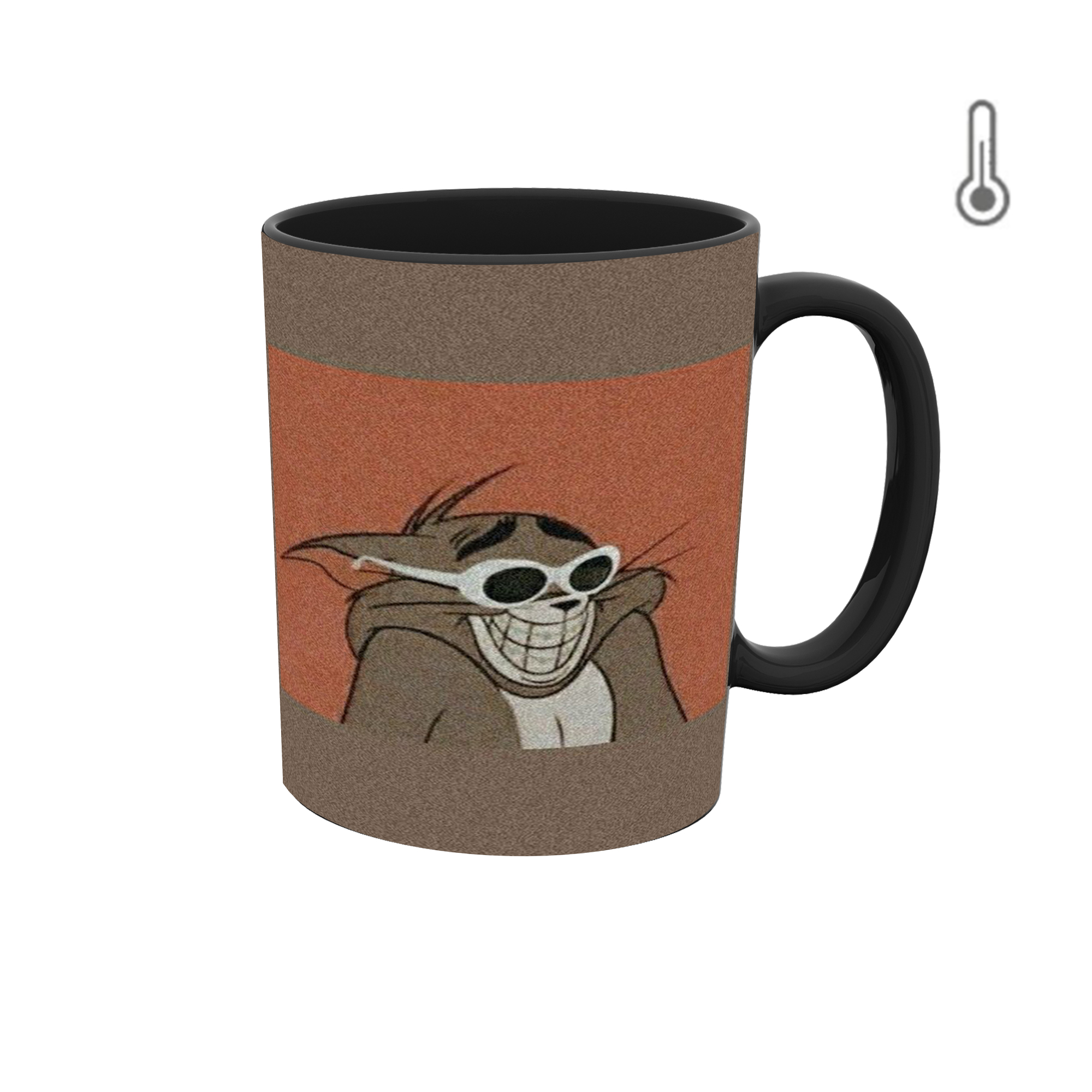 ماگ حرارتی طرح گربه و تام و جری Cat  