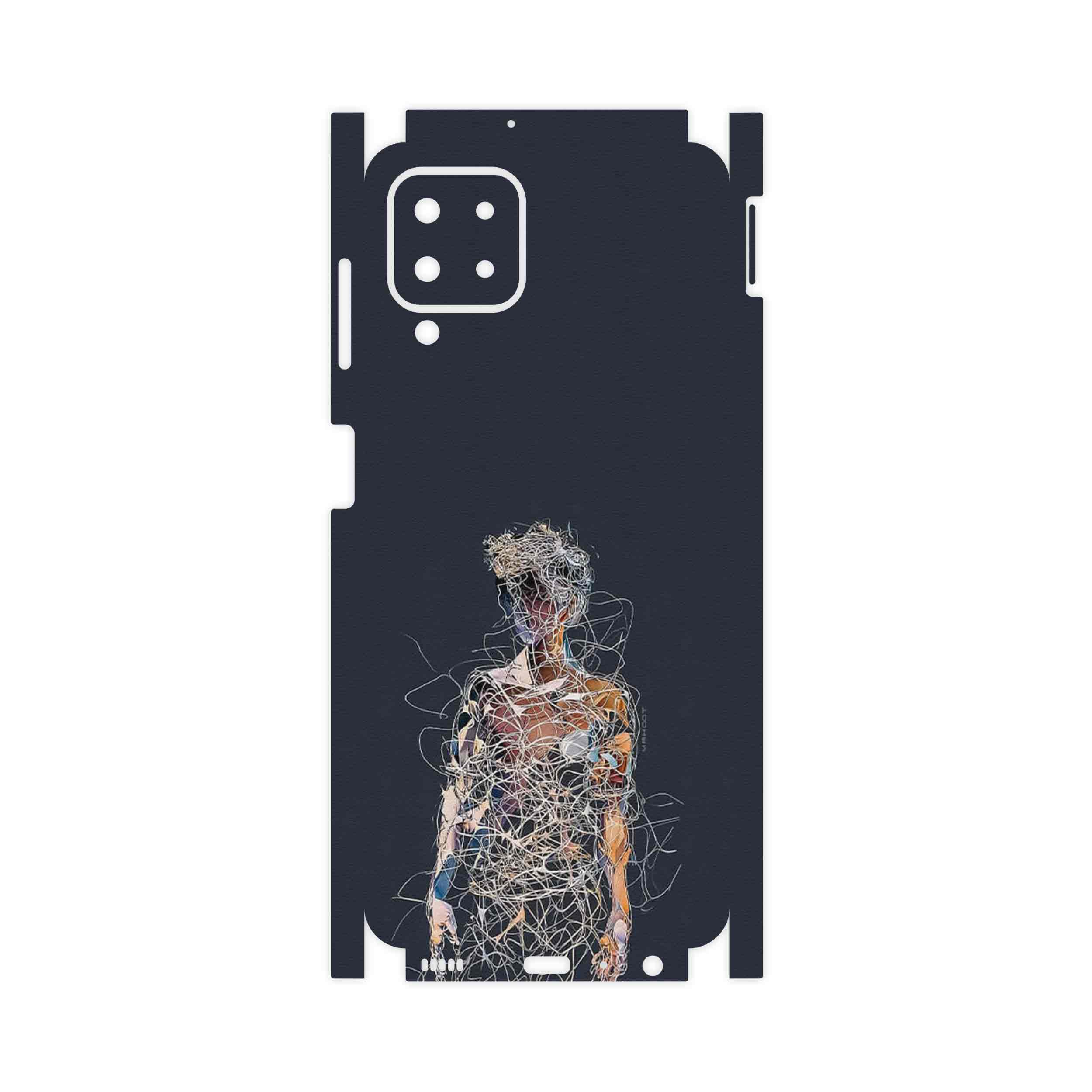 برچسب پوششی ماهوت مدل Strings Digital Art 1-FullSkin مناسب برای گوشی موبایل سامسونگ Galaxy A22 4G