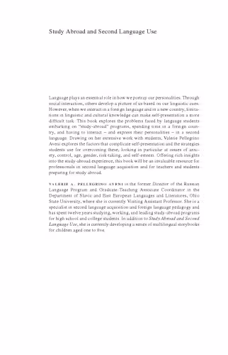 خرید و دانلود نسخه کامل کتاب Study Abroad and Second Language Use: Constructing the Self