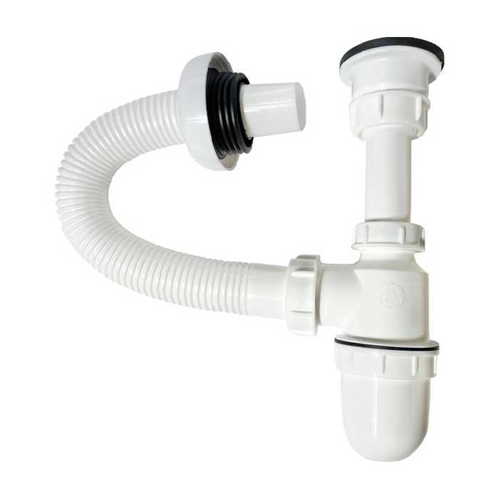 سیفون ظرفشویی گلسا مدل Small