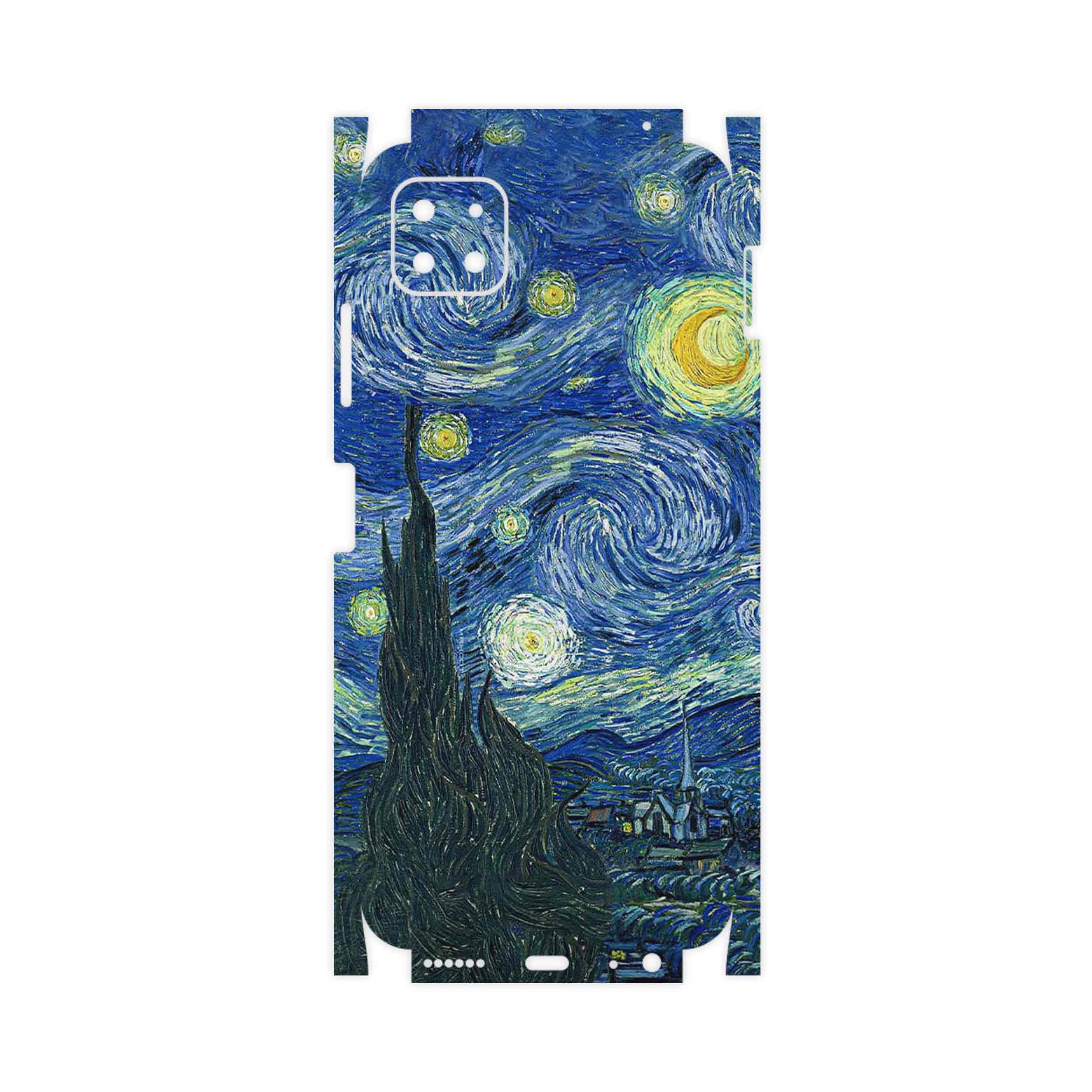 برچسب پوششی ماهوت مدل The Starry Night of van Gogh-FullSkin مناسب برای گوشی موبایل سامسونگ Galaxy A22 5G