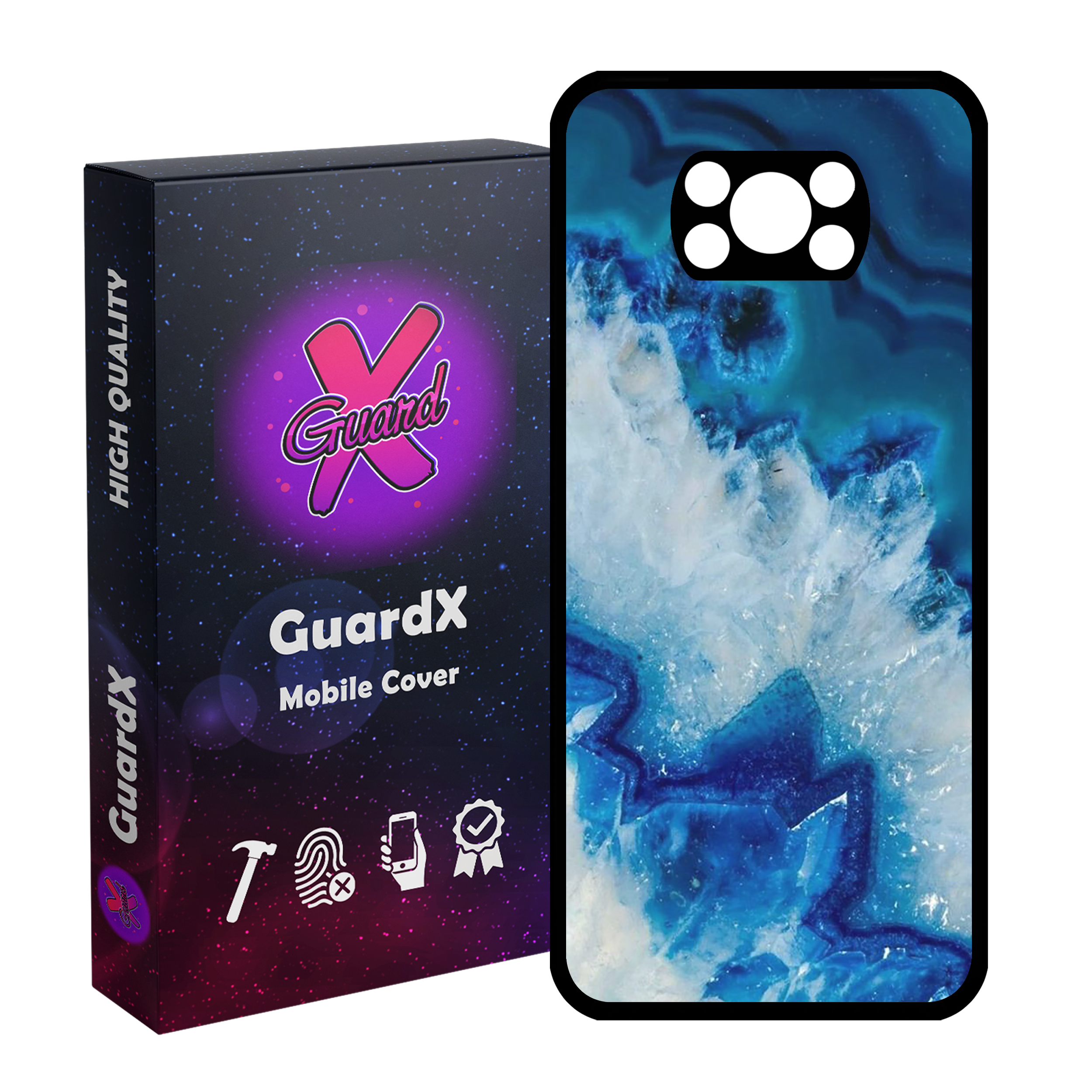 کاور گارد ایکس مدل Glass10407 مناسب برای گوشی موبایل شیائومی Poco X3 / Poco X3 NFC / Poco X3 Pro