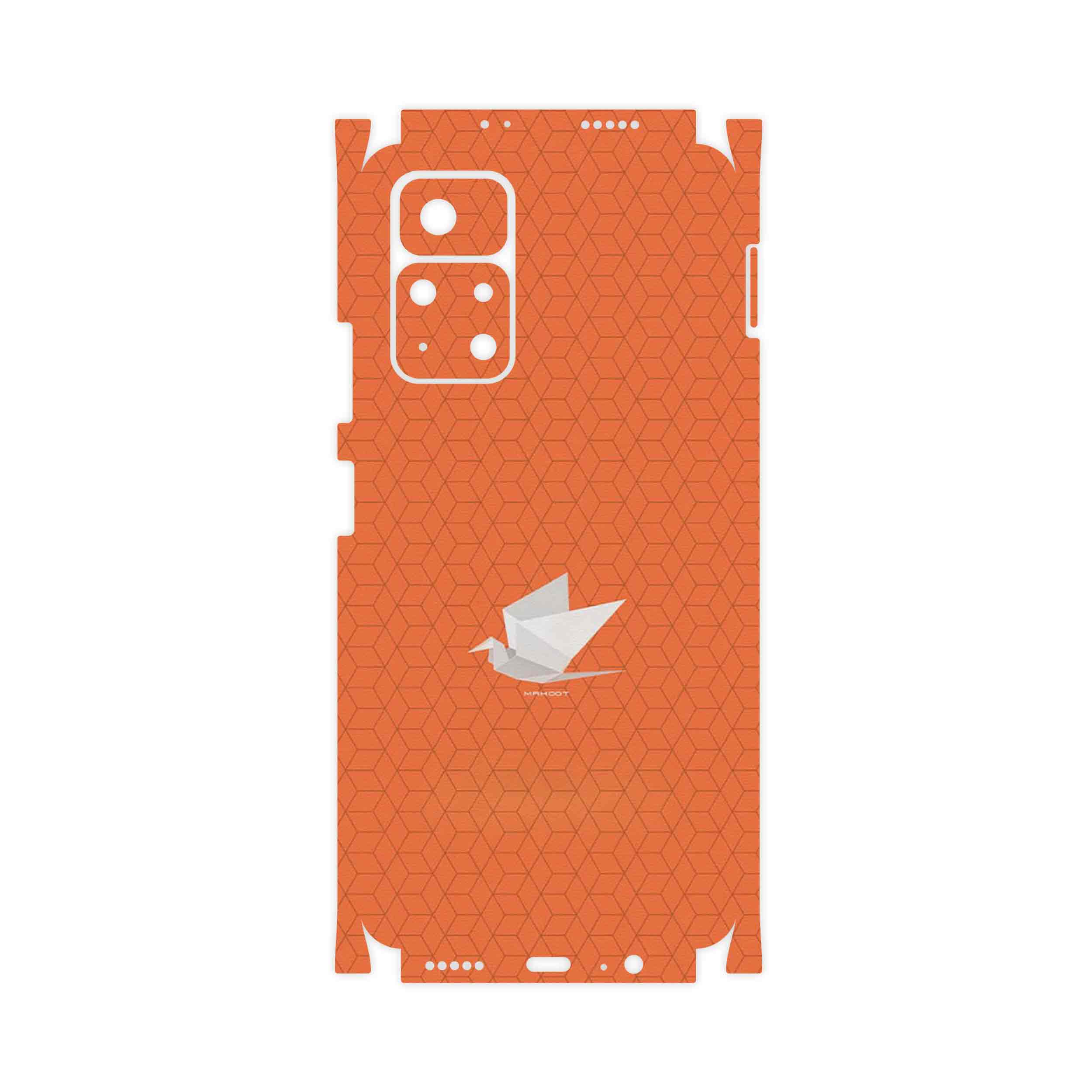 برچسب پوششی ماهوت مدل Minimalist origami bird-FullSkin مناسب برای گوشی موبایل شیائومی Poco M4 Pro 5G