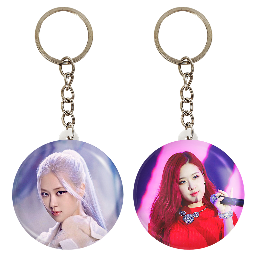 جاکلیدی خندالو مدل رزی بلک پینک کد 1437414378 مجموعه 2 عددی