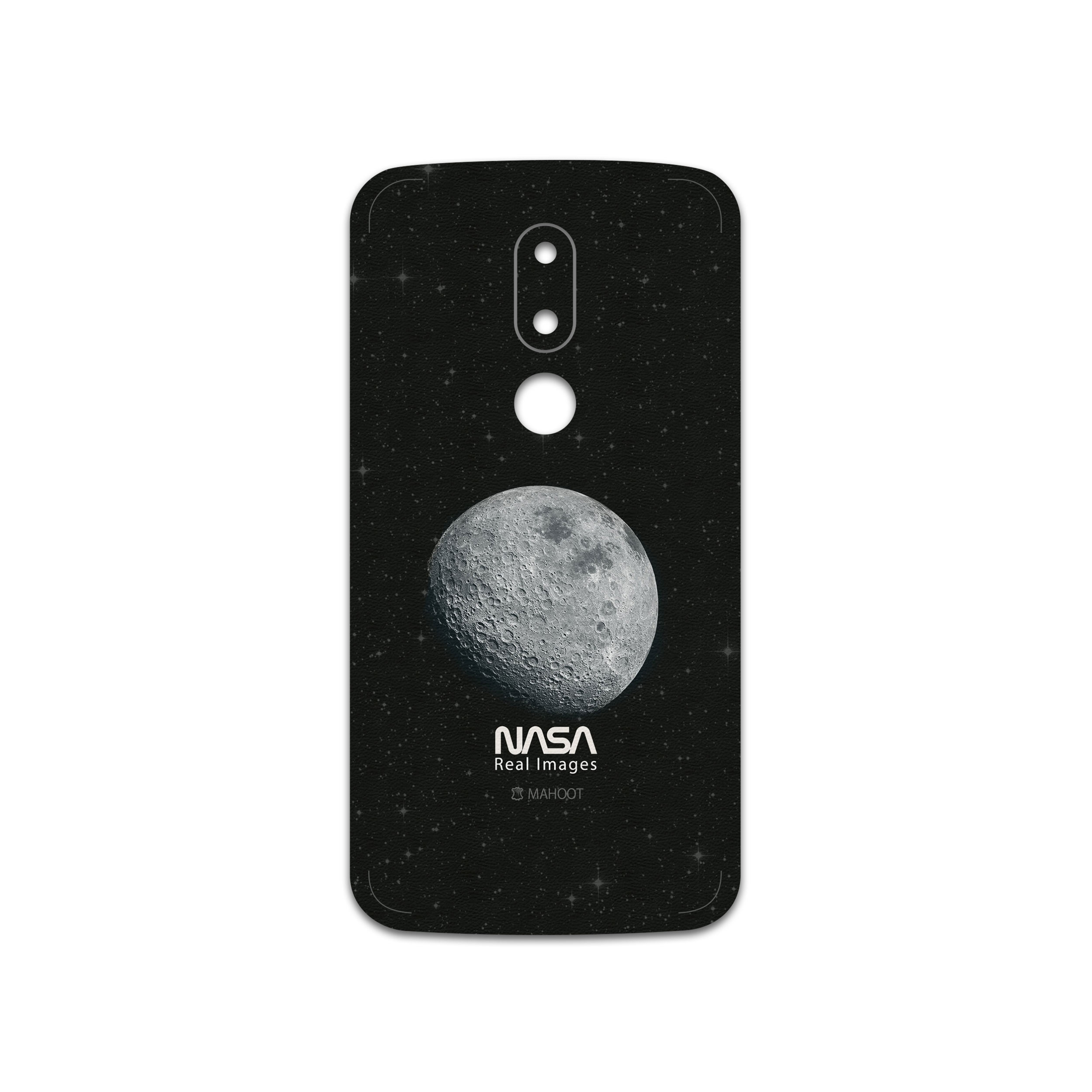 برچسب پوششی ماهوت مدل Moon-By-NASA مناسب برای گوشی موبایل موتورولا Moto M