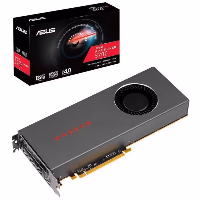 کارت گرافیک ایسوس مدل آر ایکس 5700 با حافظه 8 گیگابایت