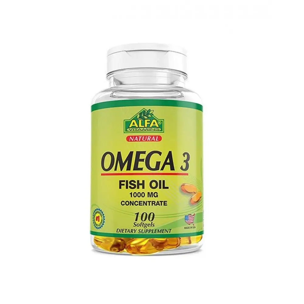 سافت ژل امگا 3 100 عددی آلفا ویتامینز