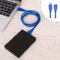 کابل هارد USB 3.0 کی نت مدل K-CUHD3010 طول 1 متر | کالا مکس