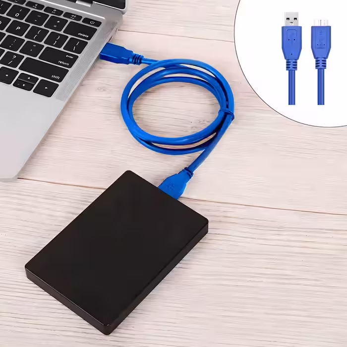 کابل هارد USB 3.0 کی نت مدل K-CUHD3010 طول 1 متر | کالا مکس