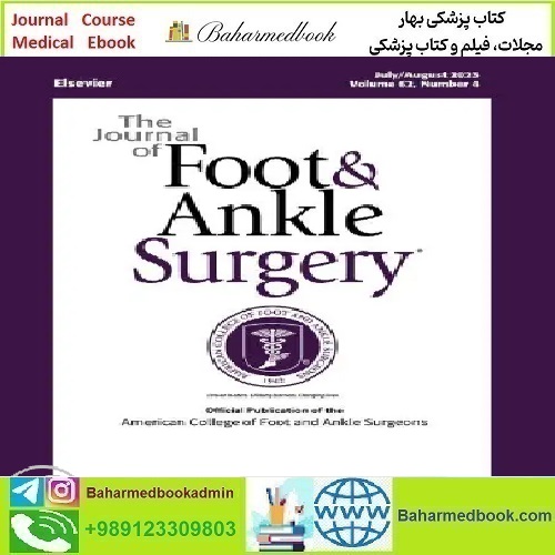 The Journal of Foot and Ankle Surgery Volume 62 Issue 1 to 4 20