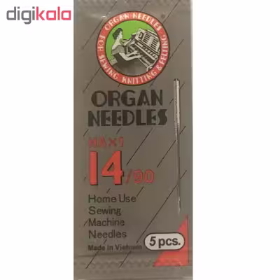سوزن چرخ خیاطی مدل HA بسته 5 عددی شماره 14/90
