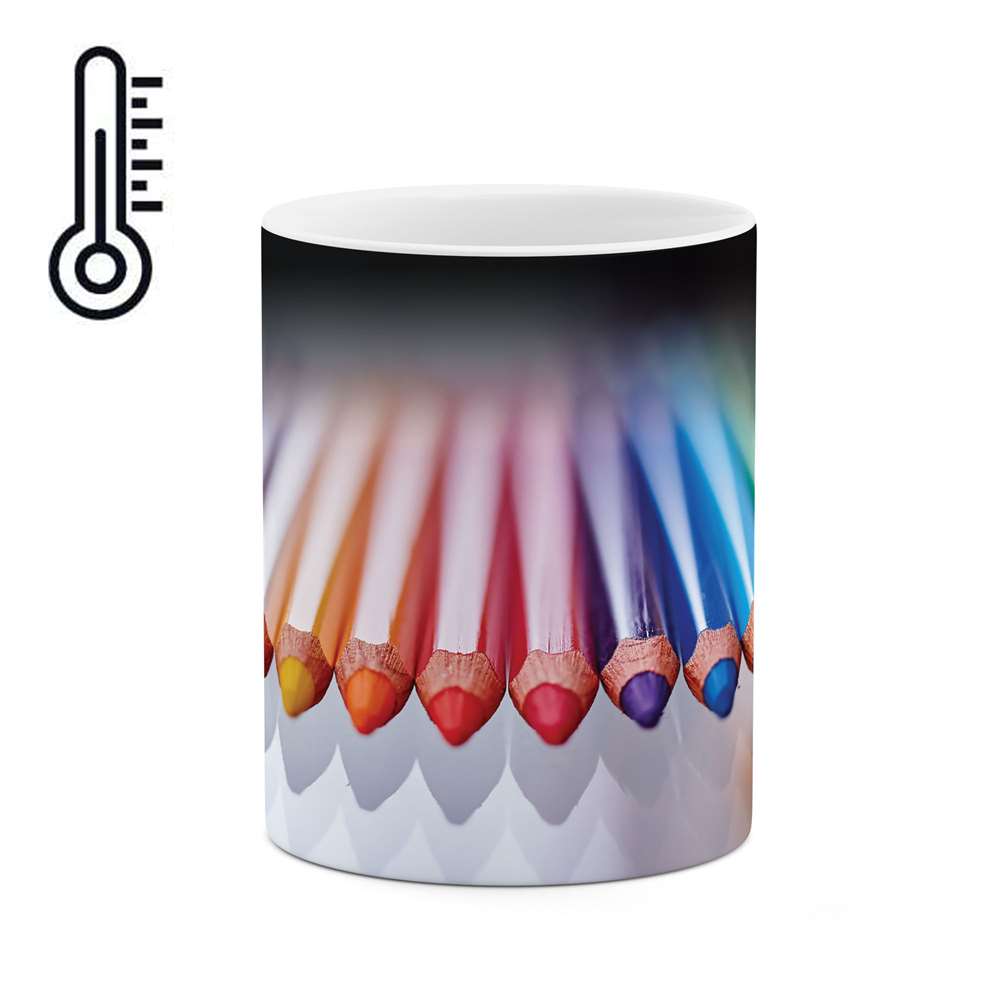 ماگ حرارتی طرح مداد رنگی مدل mgh04527