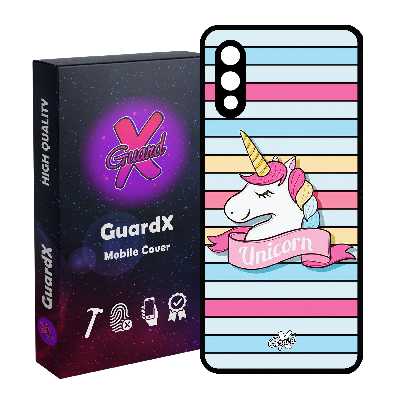 کاور گارد ایکس طرح Unicorn مدل Glass10018 مناسب برای گوشی موبایل سامسونگ Galaxy A02 / M02