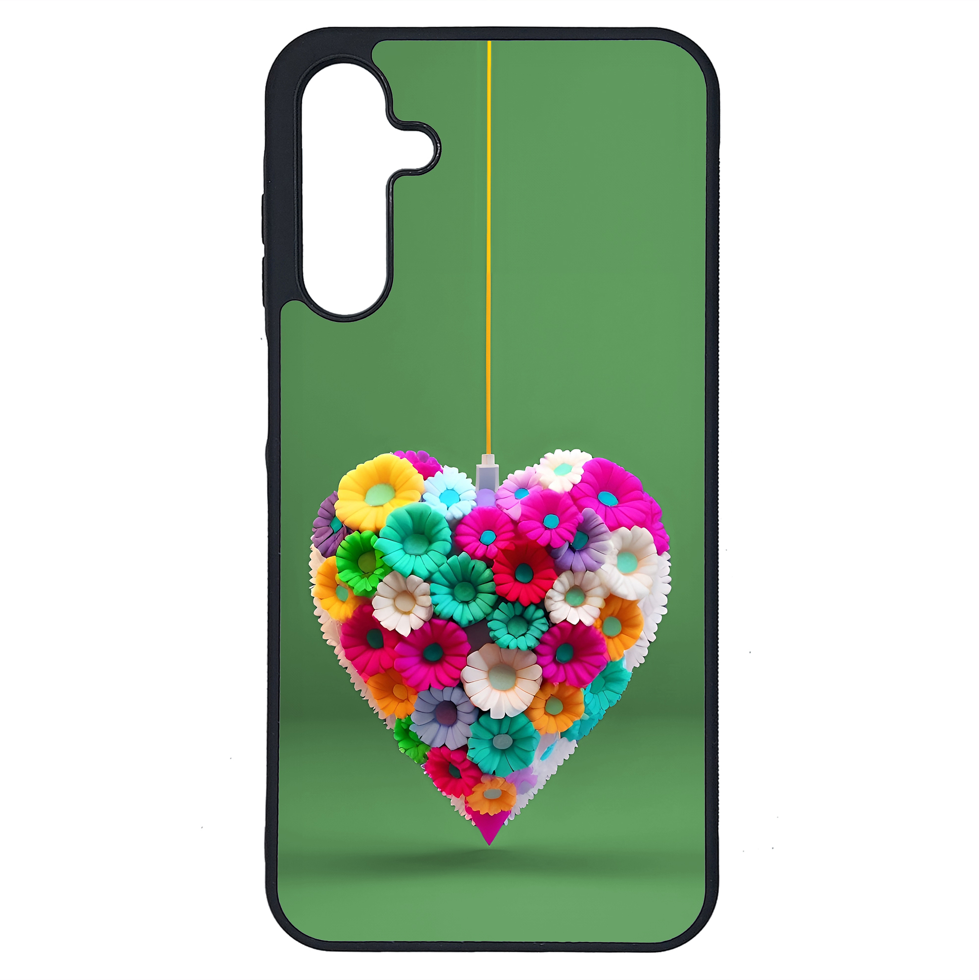 کاور طرح قلبی کد G-146 مناسب برای گوشی موبایل سامسونگ Galaxy A15 4G / A15 5G | دیجی قاب دونی