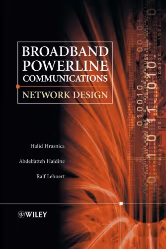 خرید و دانلود نسخه کامل کتاب Broadband Powerline Communications : Network Design