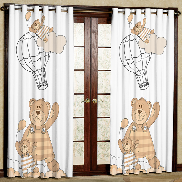 پرده مدل مخمل پانچی کد 7543 سایز 280x140 سانتی متر