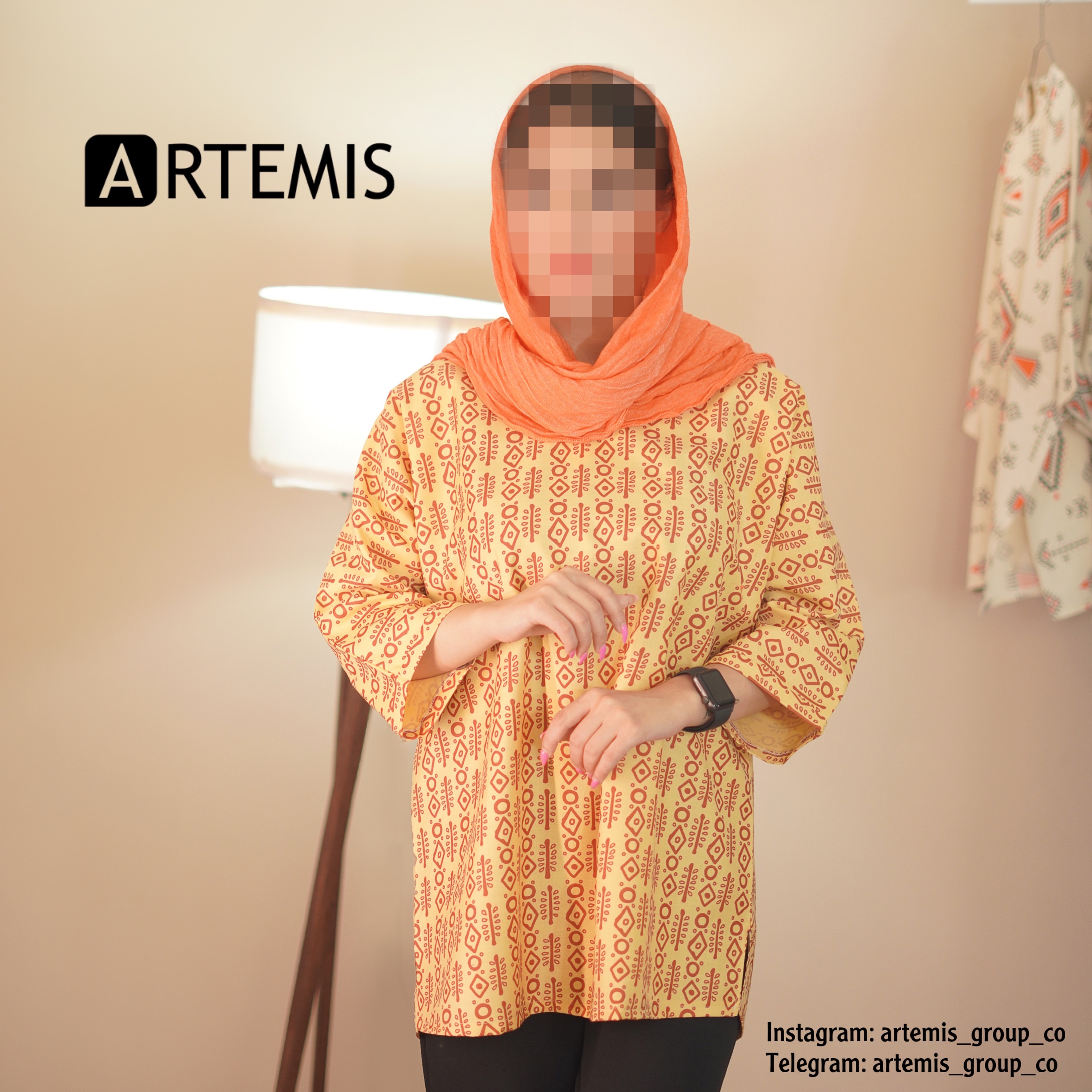 مانتو شومیز کیمونو (جلو بسته) - کد 3
