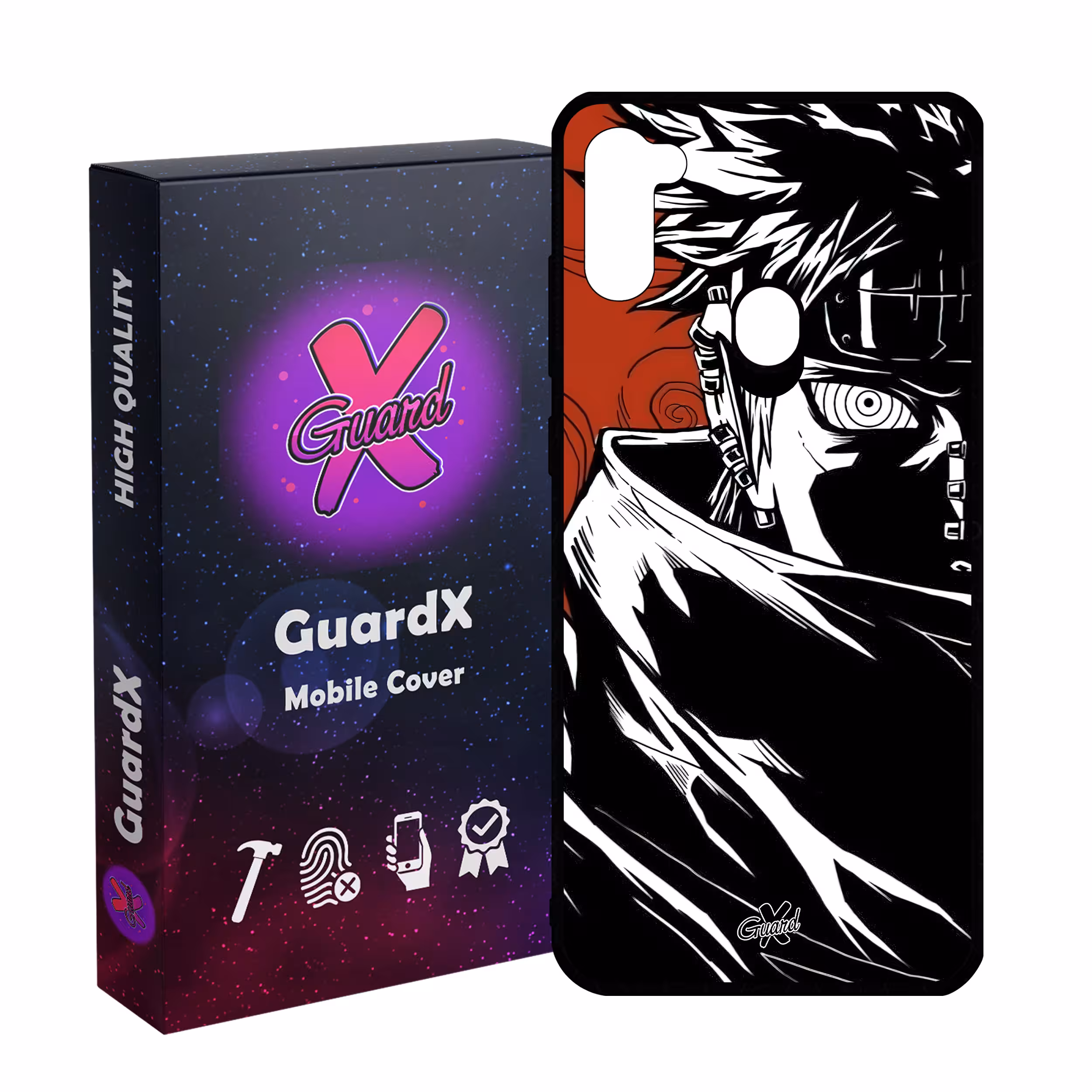 کاور گارد ایکس طرح Pain Anime مدل Glass10551 مناسب برای گوشی موبایل سامسونگ Galaxy A11/M11