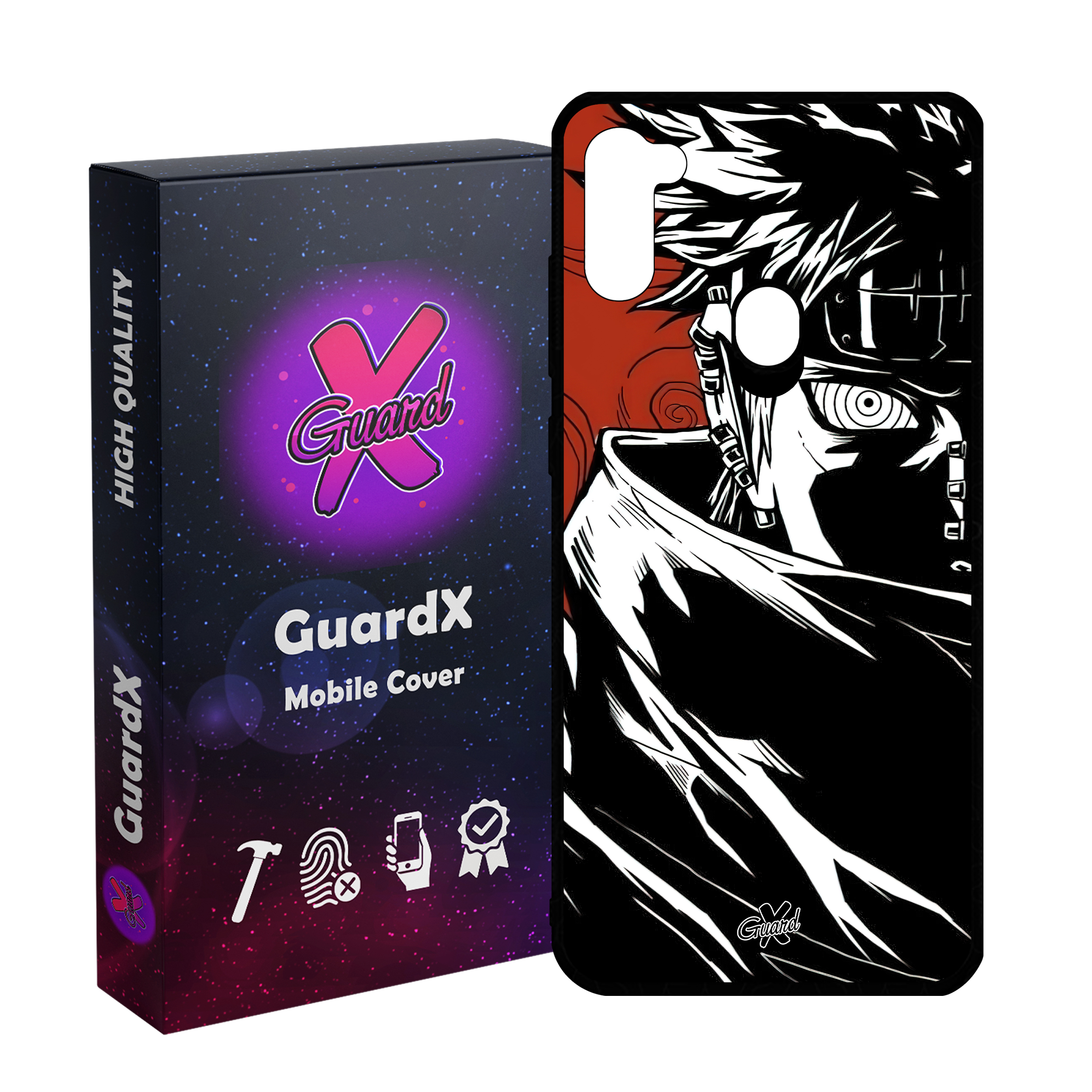 کاور گارد ایکس طرح Pain Anime مدل Glass10551 مناسب برای گوشی موبایل سامسونگ Galaxy A11/M11