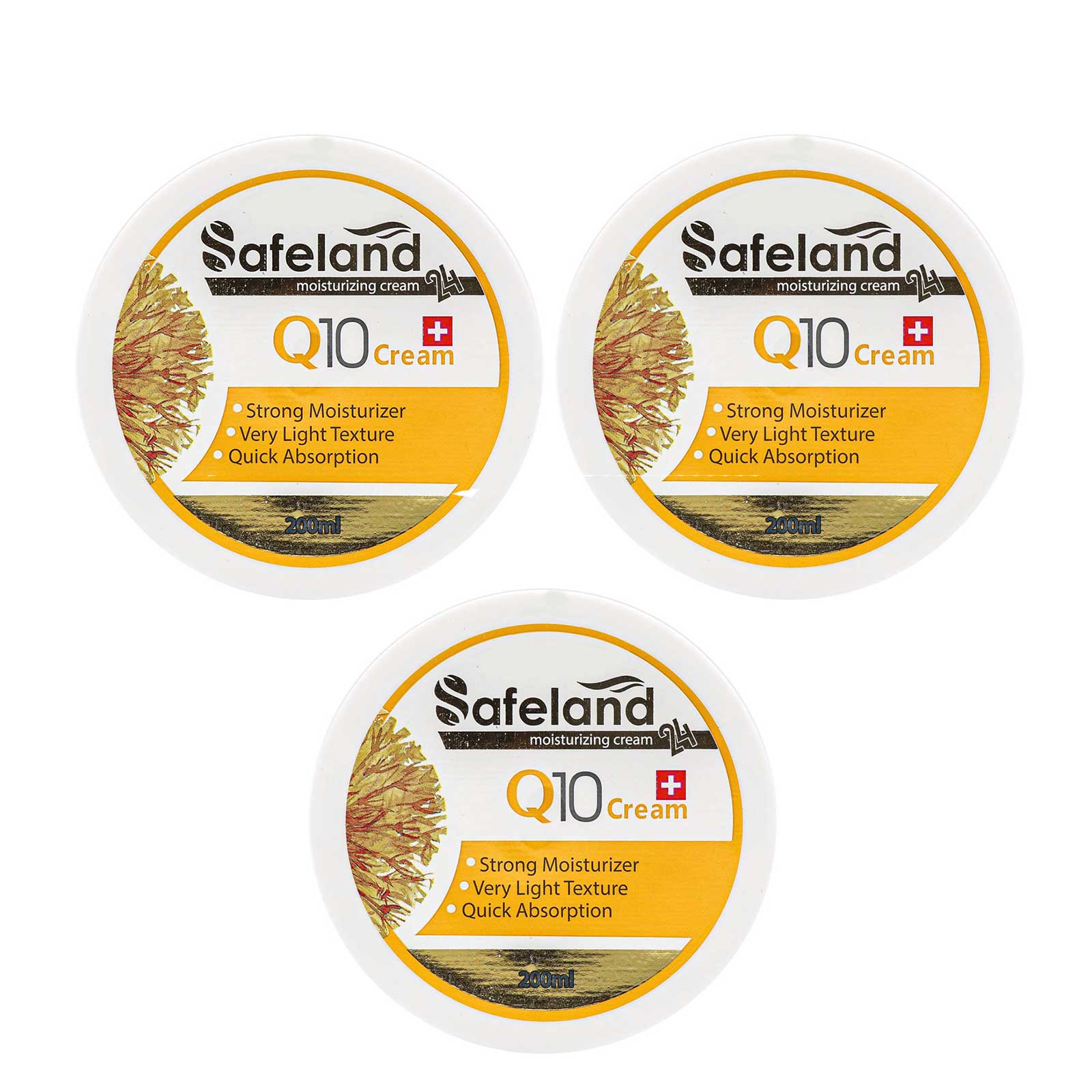 کرم مرطوب کننده سیفلند مدل کیوتن حجم 200 میلی لیتر بسته 3 عددی