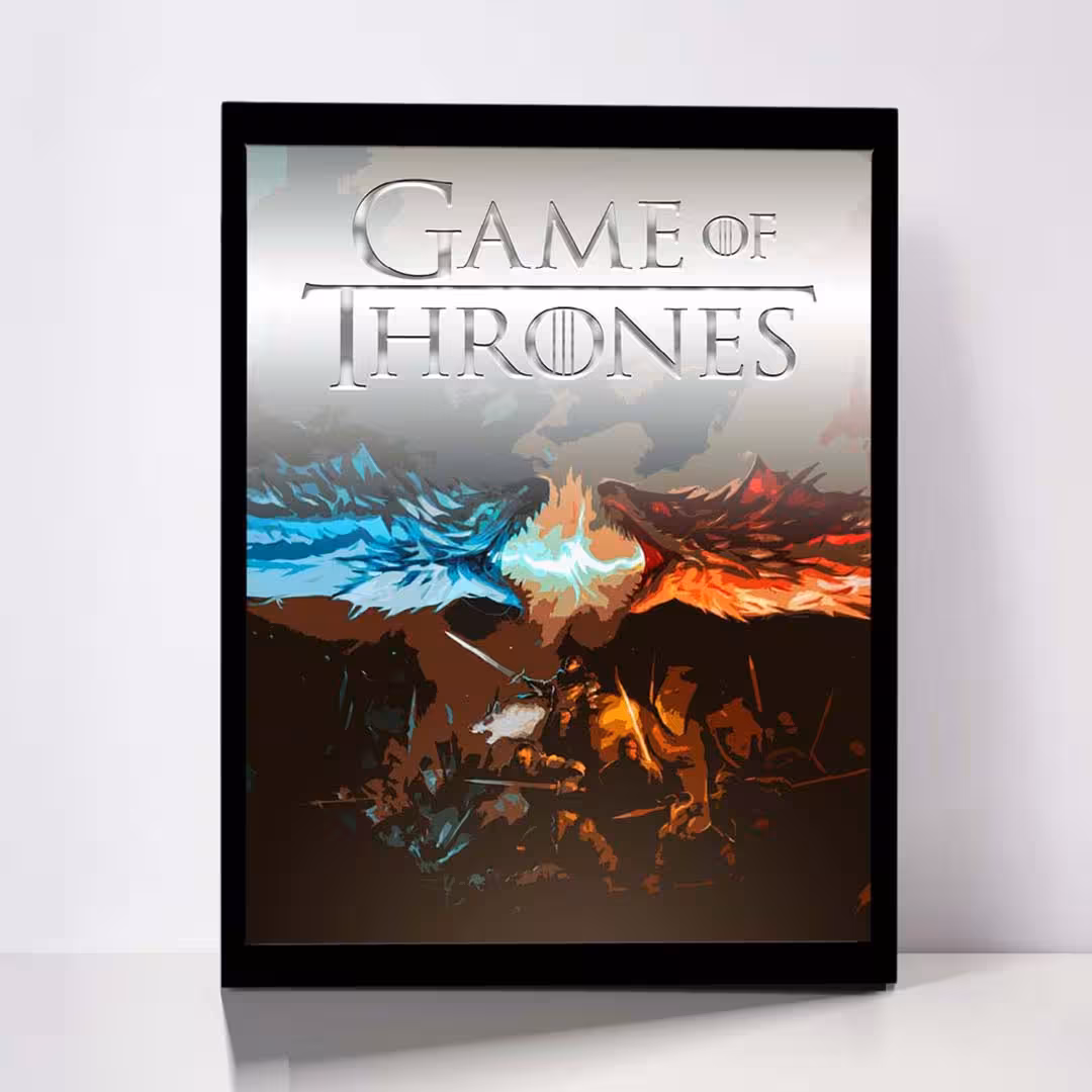تابلو مدل Game of Thrones کد F-2283
